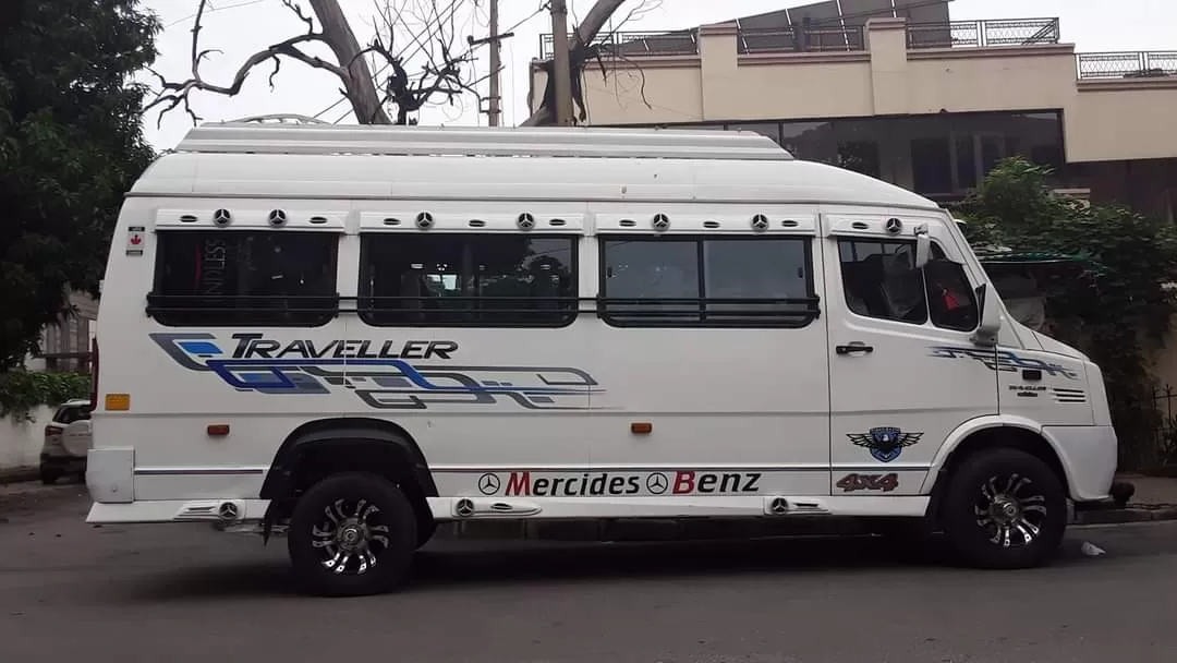 Tempo traveller rent near me 