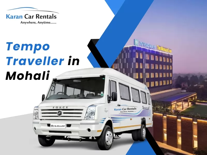 Tempo Traveller on Rent Mohali